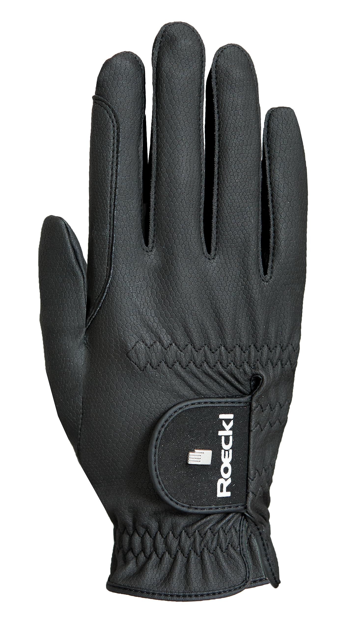 Roeckl Sports equestrian gloves ROECK-GRIP PRO, summer riding glove, black 8