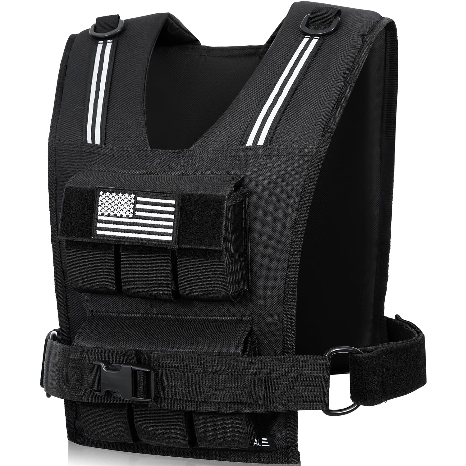 BAGAIL Weighted Vest Men, 20lbs/30lbs/40lbs Adjustable Weighted Vest for Woman with Removable Iron Weights, Women’s Weight Vest for Walking, Rucking, Running, Strength training