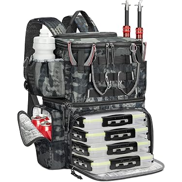 Amazon Best Sellers: Best Fishing Tackle Storage Bags & Wraps