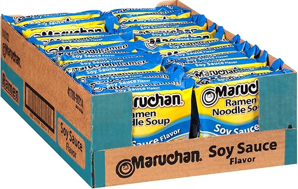 MARUCHAN RAMEN SOY SAUCE FLAVOR 3 OUNCE (24PK)