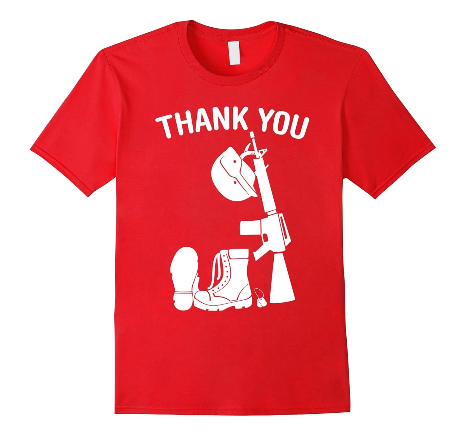 Veterans Day Thank You T-Shirt-ANZ