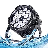 DJXFLI LED Par Lights 18x12W Outdoor Waterproof