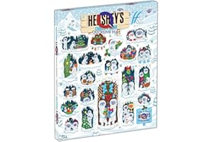 Cookies 'N Cream Chocolate Advent Calendar 2025, Christmas Stocking Stuffers and Christmas Candy for Kids - 212g