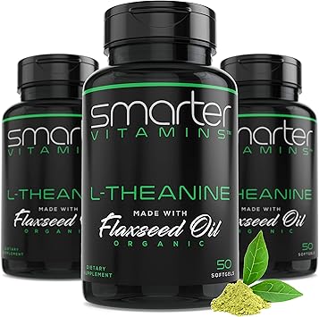 Amazon Com 3 Pack 250mg L Theanine Calming Alertness Focus