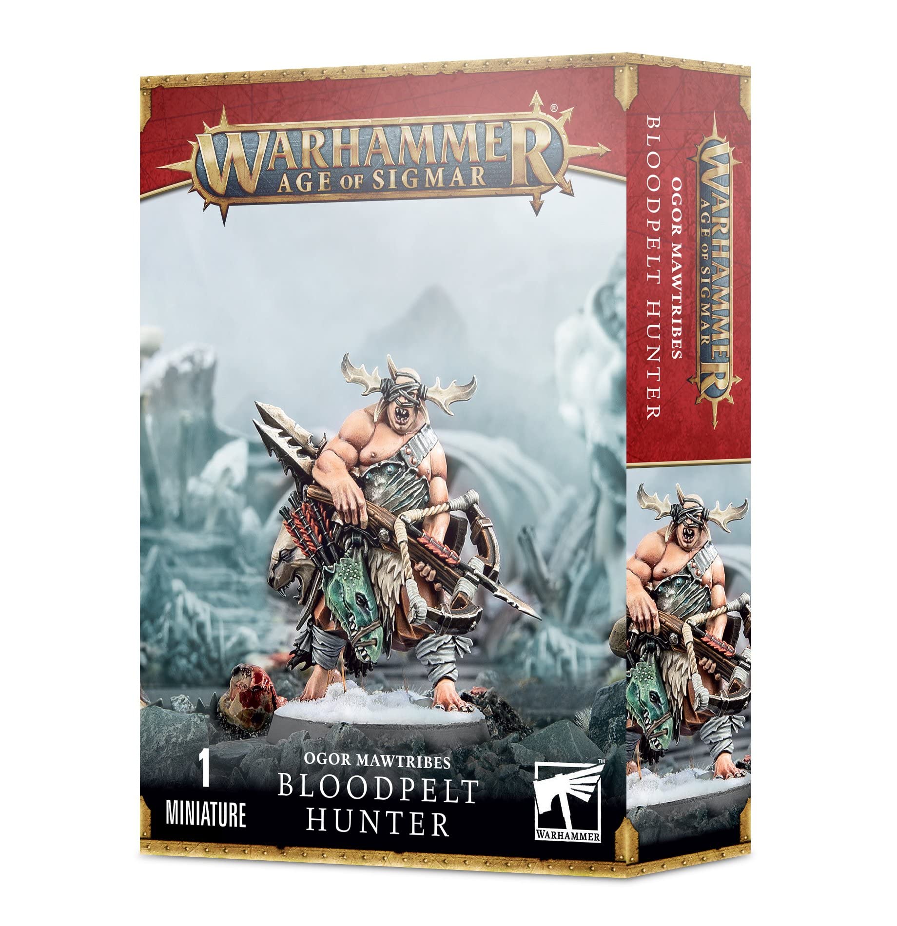 Warhammer Age of Sigmar Games Workshop Ogor Mawtribes: Bloodpelt Hunter
