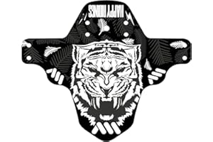 ALL MOUNTAIN STYLE MTB Front Wheel Mud Guard - Lightweight & Durable Protection - Universal Fit - Protect Against Mud, Water Spray and More