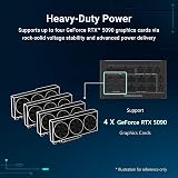ASUS Pro WS 2200W Platinum Modular Power Supply 2200W PCIe 5.1 ATX 3.1 view 2
