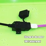 MOTOPOWER MP0609EA 3.1A Dual USB Charger Kit 12-24V Waterproof IP68 view 5