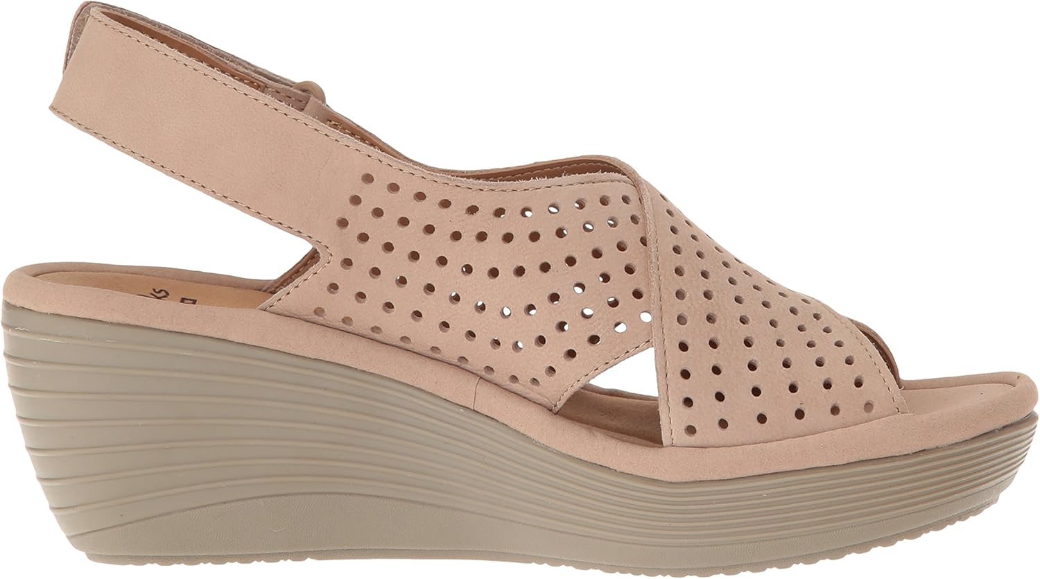 clarks women's reedly variel wedge sandal
