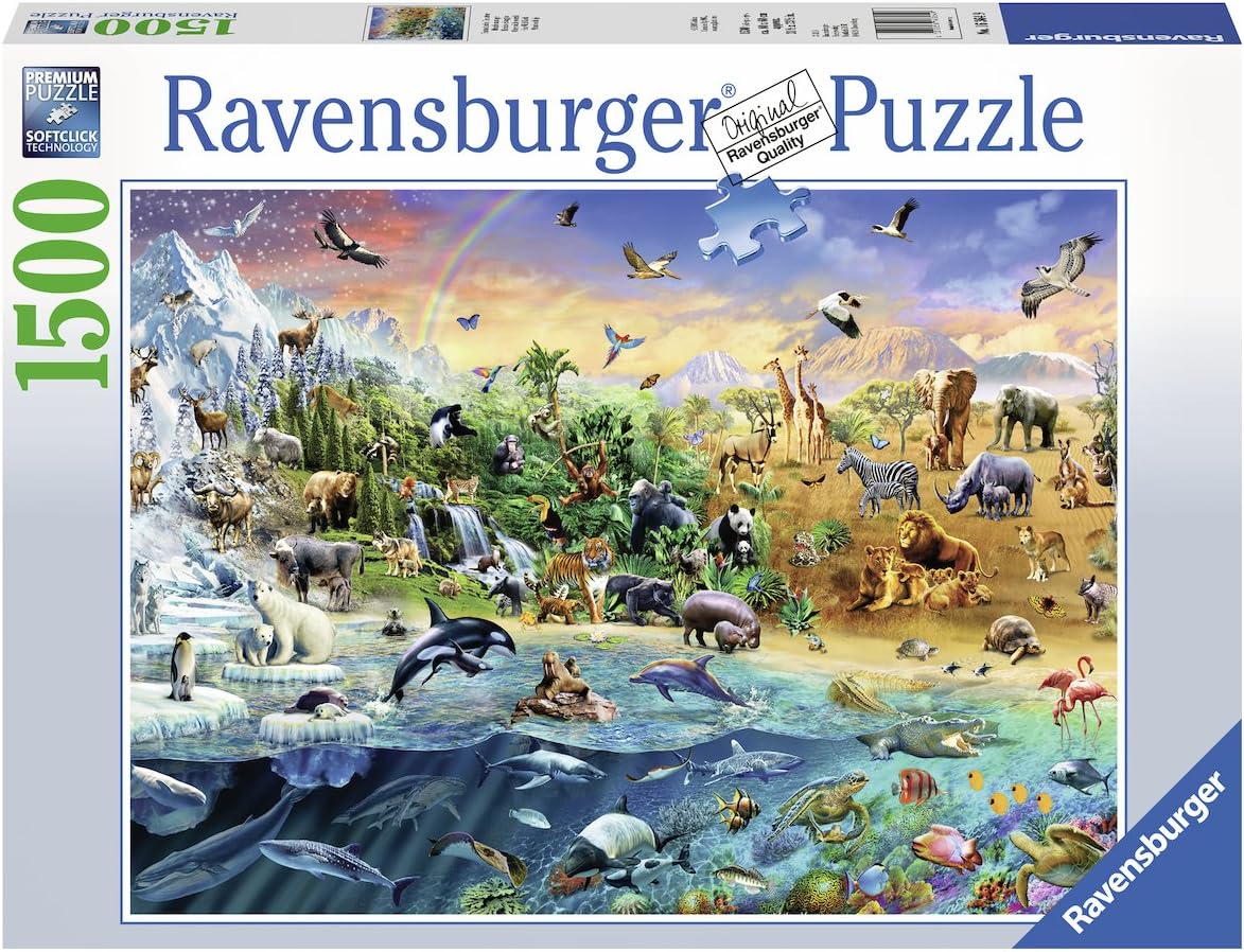 Ravensburger Puzzle 1500 Pieces 163649, Märklin TrainRomantic Amazon