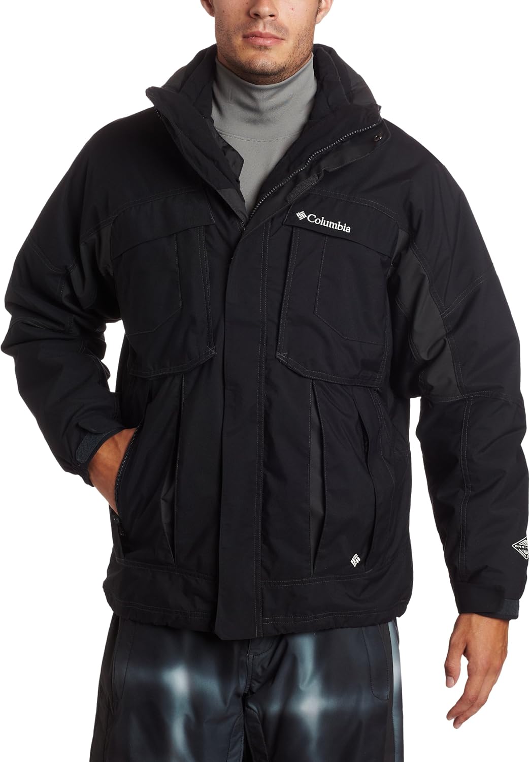 Columbia Men's Penrose Parka (Black, XLarge) Skiing