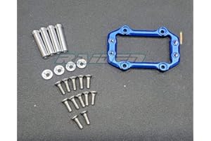 RAIDENRACING Aluminium Steering Servo Mount Set for Arrma Kraton Senton Talion Typhon Outcast - Blue
