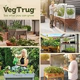 VegTrug Wash Small Grey Raised Bed Planter view 8