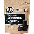 RJ's Soft Australian Licorice, Original Black Flavor, Resealable Bag, 7 Ounce (1-Pack) | Non-GMO, No Palm Oil, Plant Based | Soft & Chewy Licorice Candy, Made in Australia