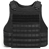 TACNEX Lightweight MOLLE Duty Vest Adjustable Weighted Workout Vest for Men Women