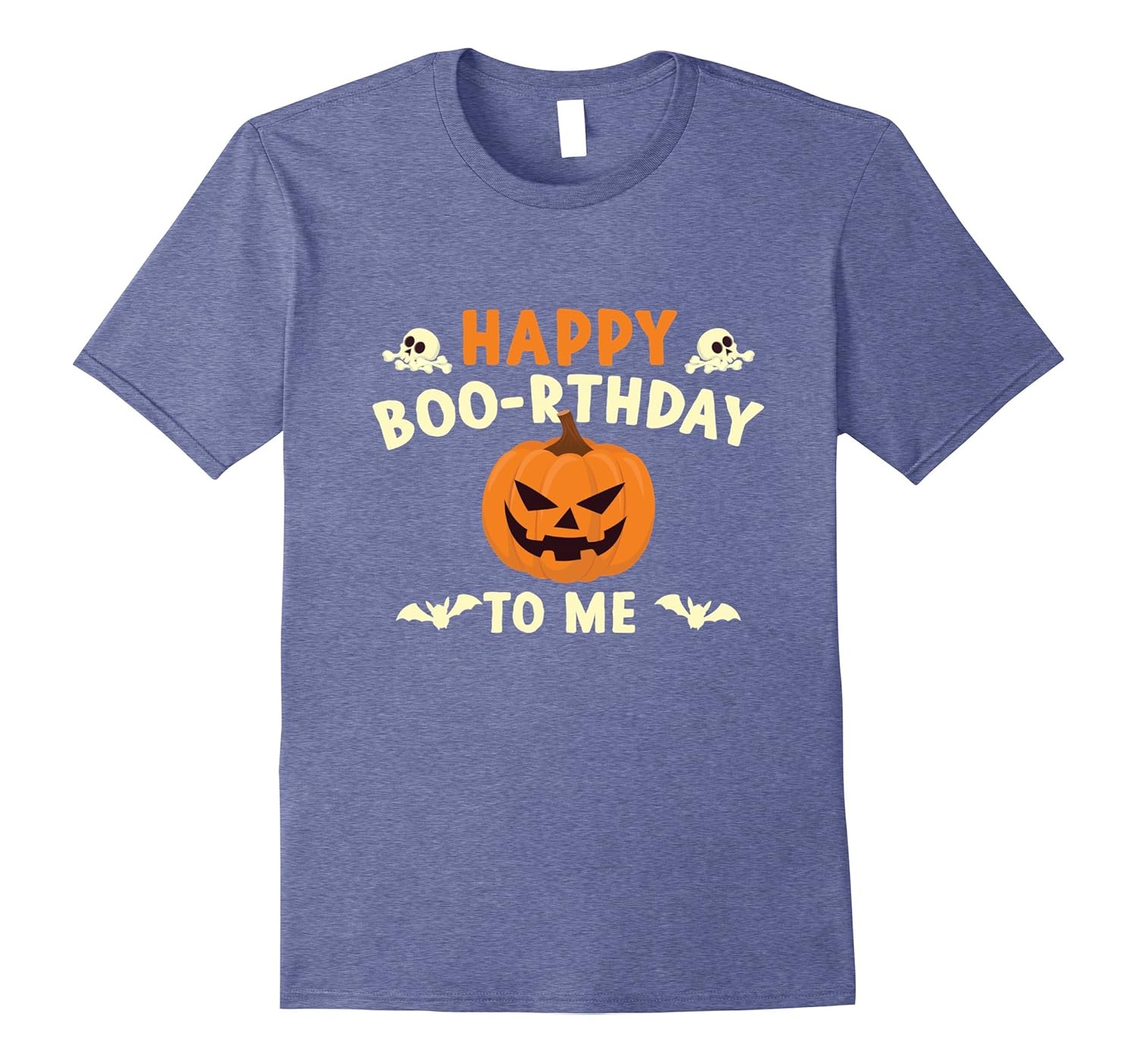 Halloween Birthday Shirt Happy Boo-rthday To me Pumpkin Tee-ANZ