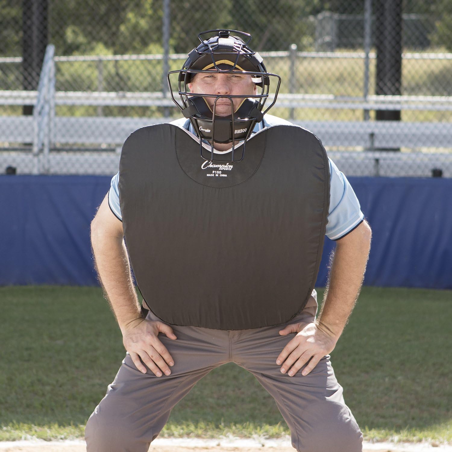 Champion Sports Umbire Exterior Body Chest Protector Pad, Black : Umpires Baseball Chest Protectors : Sports & Outdoors