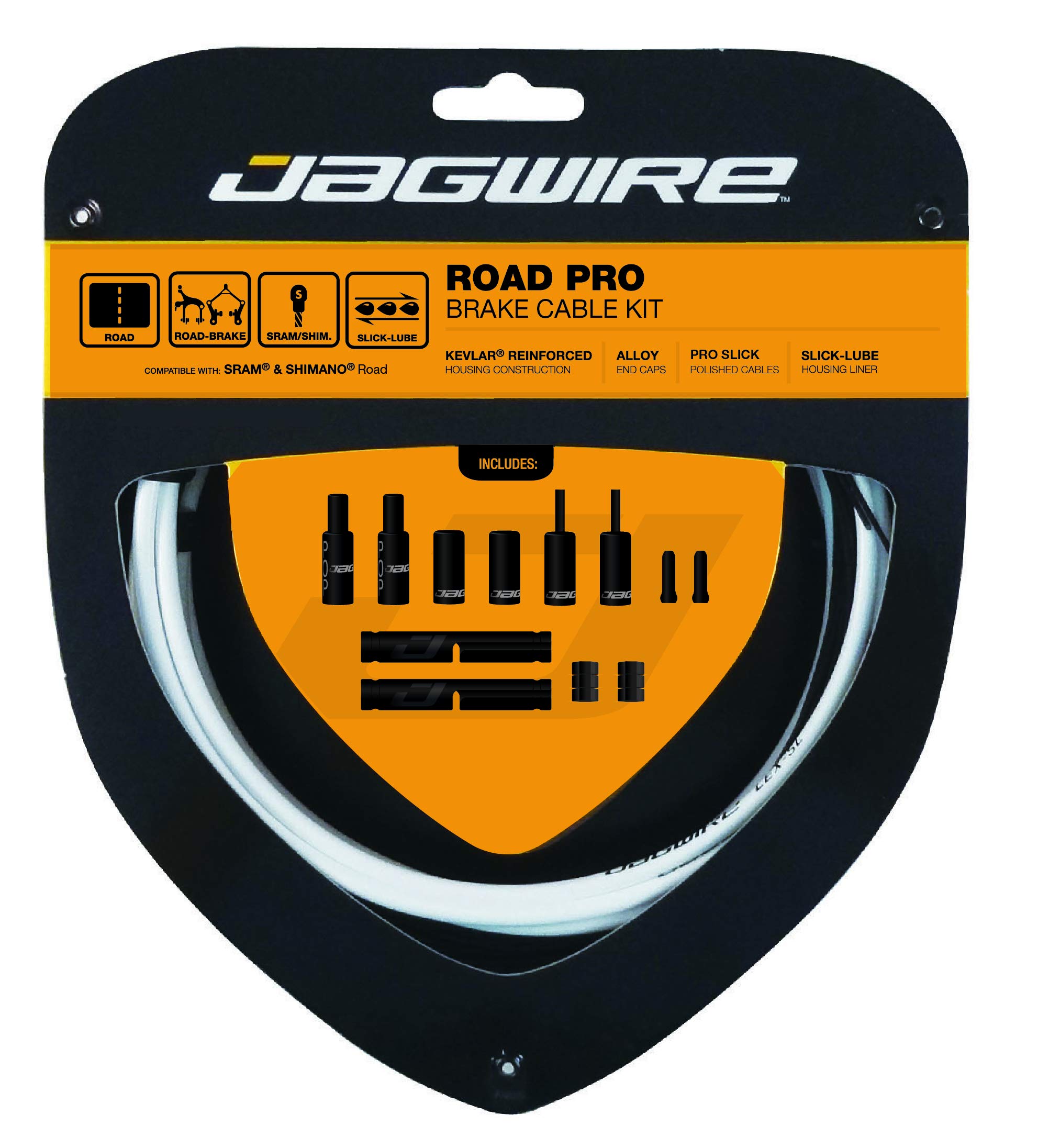 Jagwire Road Pro Brake Kit White — image 1