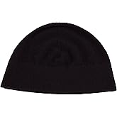 Shorts of Hawick Men's 100% Cashmere Watch Cap Beanie - Black - Made in Scotland by Love Cashmere