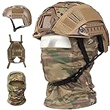 SANYETS Airsoft Helmet,Tactical Fast Helmet with