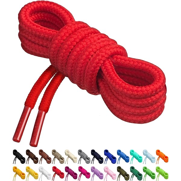 Bulk 10 Pair Round or Flat Reflective Sneaker Shoelaces - 27 36 45 54 63 72 inch Length Shoe Lace Strings