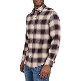 Chaps Men's Classic Fit Long Sleeve Button Down Stretch Flannel Casual Woven Shirt (S-2XL)