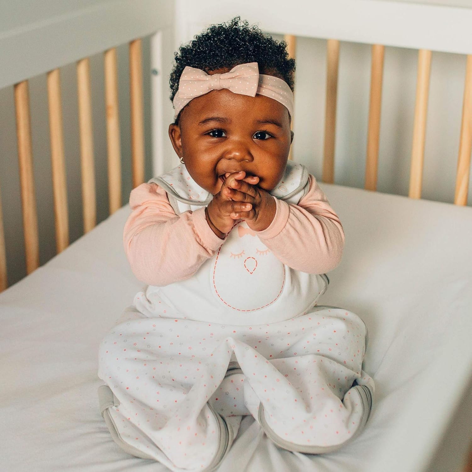 Nested Bean Zen Sack - Gently Weighted Sleep Sacks | Baby: 0-6 Months | TOG 2.5 | Help Newborn/Infant Swaddle Transition | Cotton 100% | 2-Way Zipper | Machine Washable: Kitchen & Dining