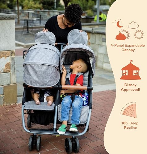 Zoe Twin+ Luxe (Zoe XL2) Stroller Best Lightweight Double