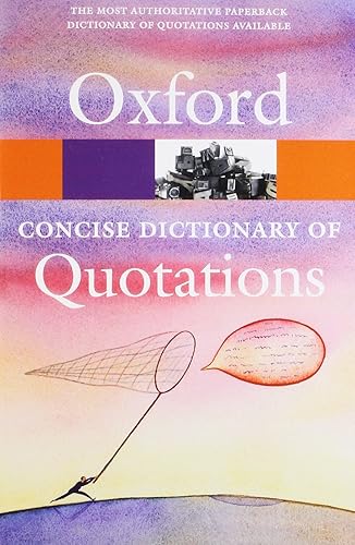 Download Concise Oxford Dictionary of Quotations PDF