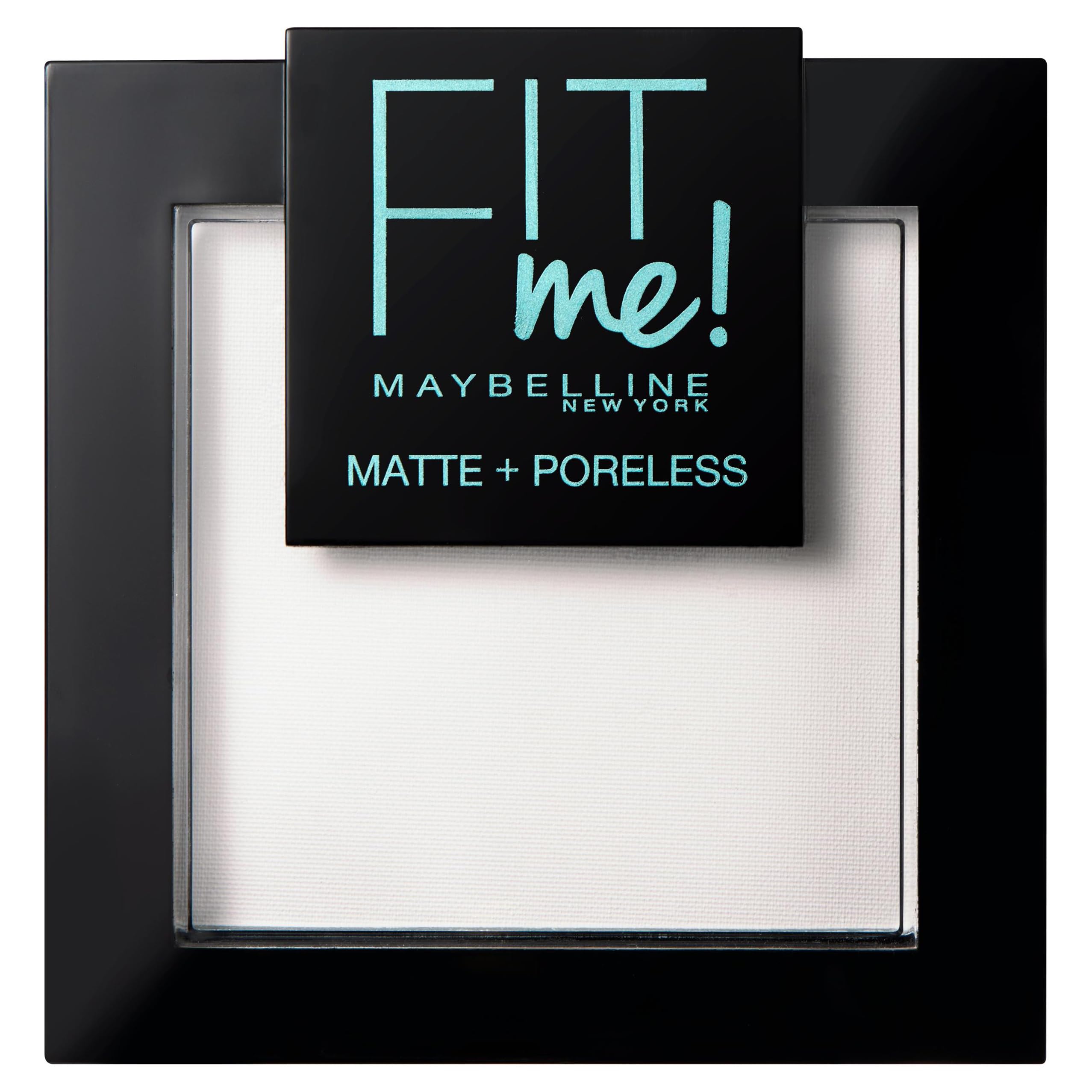 Maybelline Matte Setting Powder, Fit Me! Matte & Poreless Translucent Setting Powder, Oil Control, Blends Smoothly & Evenly, Natural Finish, Long Wearing, Pore Minimizing, 090 Translucent
