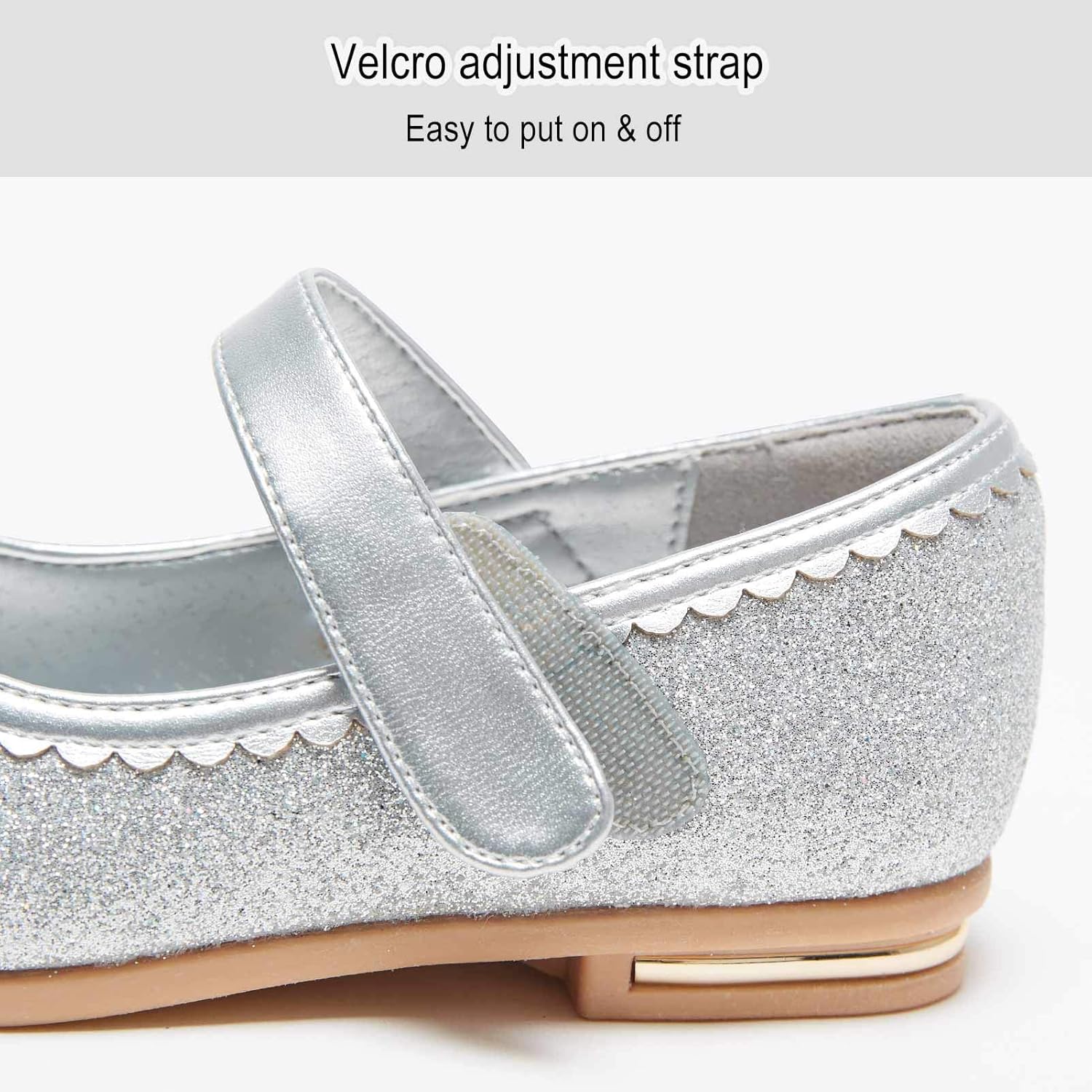 STELLE Girls Mary Jane Shoes Low Heel Party Dress Shoes for Kids: Shoes