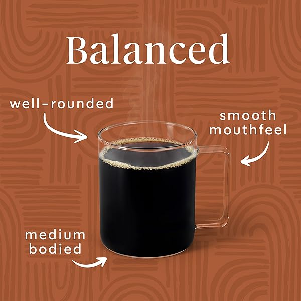 STARBUCKS K-CUP COFFEE PODS, MEDIUM ROAST HOT OR ICED COFFEE, PIKE PLACE ROAST, 10 KEURIG PODS ​