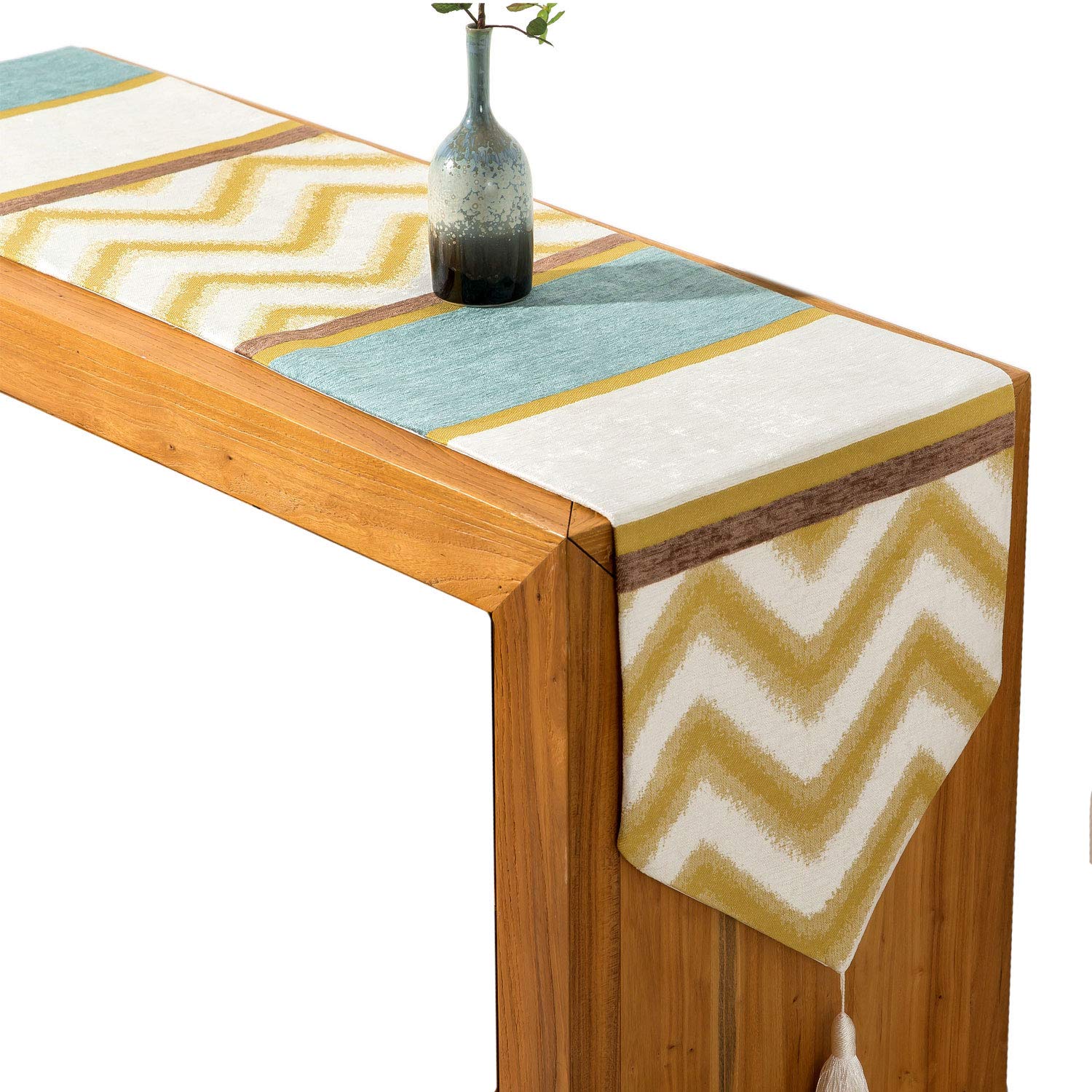 Best Chevron Table Runner Yellow