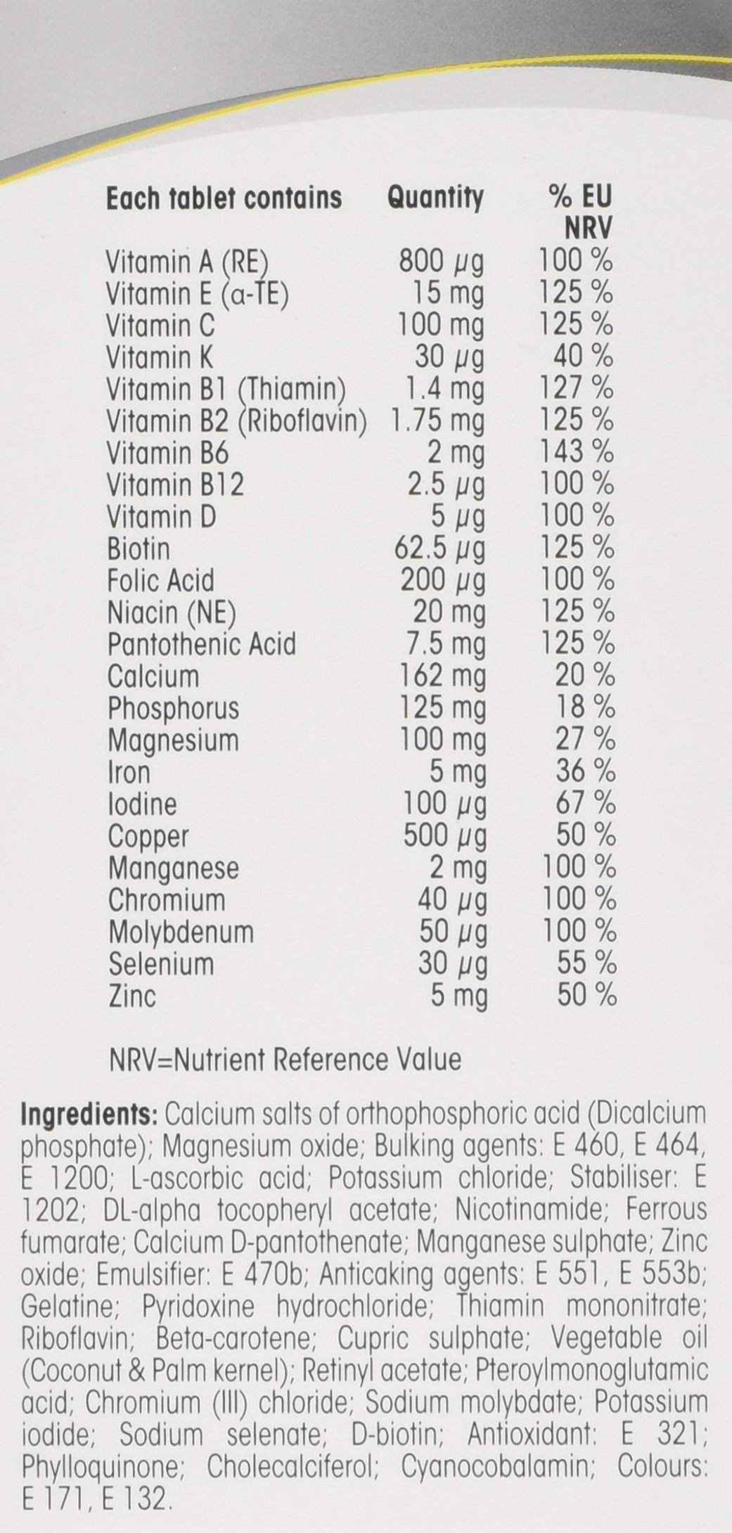 Centrum Advance Multivitamin Tablets, 100Count Buy Online in UAE