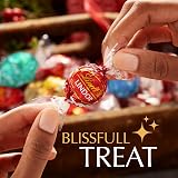 Lindt Lindor Silver Assorted Chocolate Truffles 600g Box 48 Balls view 5