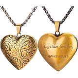 ChicSilver Personalized gold Heart 