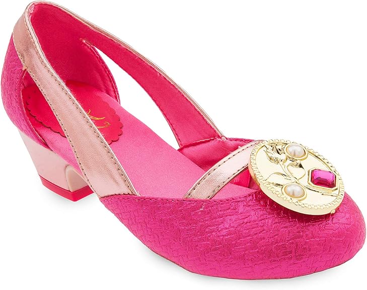 Disney Aurora Costume Shoes for Kids Sleeping Beauty Pink
