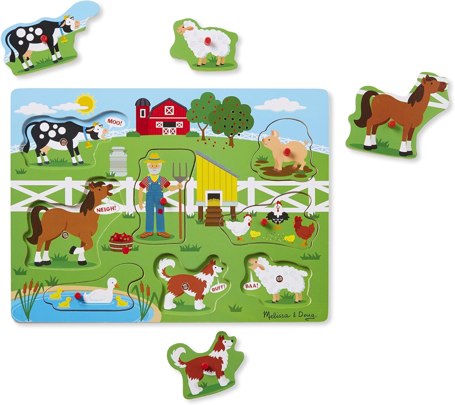 melissa and doug old macdonald puzzle