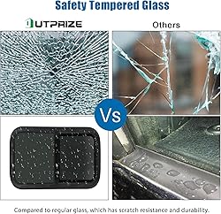 OUTPRIZE Horizontal RV Window, 21" W x 14" H Tinted