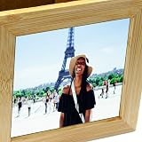 Maison & White Bamboo Photo Cube Keepsake Box – 5 Frame Display 7.5cm view 6