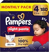 Pampers Night Pants Size 4 Nappy Pants Overnight Protection