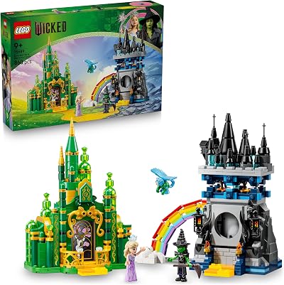 LEGO Wicked Emerald City & Kiamo Ko Castle 75689 with Elphaba Glinda Minis