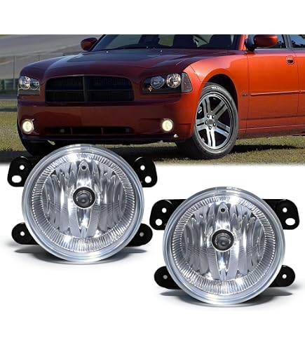 Amazon.com: Shocklight Fog Lights Compatible with 05 06 07 Dodge Caravan  2008 2009 2010 Challenger 2006 2007 2008 2009 Charger 07-09 Caliber 08-10  Chrysler Sebring 07-09 Patriot Compass Fog Lamps : Automotive