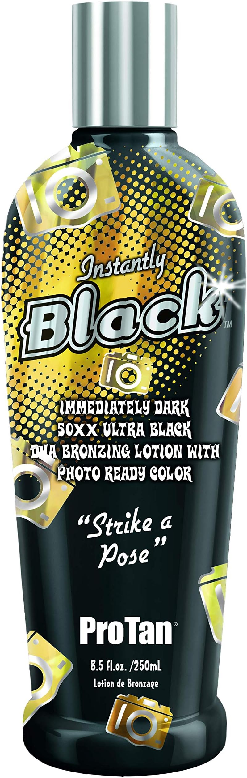 Pro Tan 50XX Instantly Black DHA Bronzing Lotion Ultra Dark 250ml