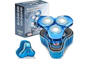 SAKIOO Mini Electric Razor for Men, Mini Shaver, Pocket Size Portable Electric Shaver, USB Rechargeable, Waterproof, Easy to Use One-Button, Suitable for Home, Car, Travel, Gift for Men