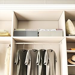 Homsorout Trapezoid Closet Shelf Organizer - Large