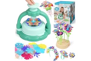 BIRANCO. DIY Flower Bouquet Maker Kit for Kids – Build Your Own Flower Market, Arts & Crafts Toys for Girls Ages 4-8, Educational Activity with Rich Accessories, Great Gift Idea