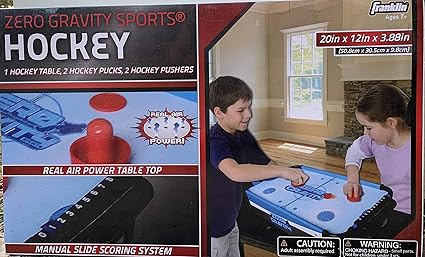 Amazon Com Franklin Sports 20 Air Hockey Tabletop Air Hockey