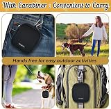 Sheryl&Rain Small Dog Treat Bag Training Pouch with Zipper Black view 5