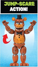 Jazwares Five Nights at Freddy's Withered Freddy 5-Inch Jumpscare Figure view 7